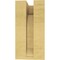 Ekena Millwork 4"W x 4"D x 8"H Wide Emerson Rough Cedar Woodgrain TimberThane Corbel, Primed Tan CORUR04X04X08EMRRCPR - alternate 6